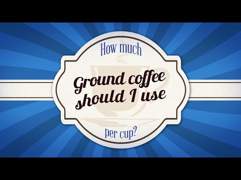 BUNN – How Much Ground Coffee