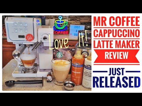 Mr. Coffee One-Touch Coffeehouse Espresso Cappuccino Latte Maker Review   I LOVE IT!!!!
