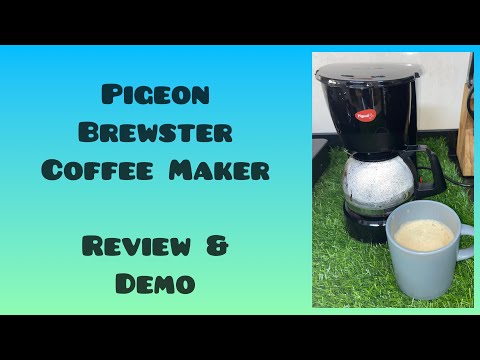 Pigeon Brewster Coffee Maker Review & Demo | Affordable Coffee Maker