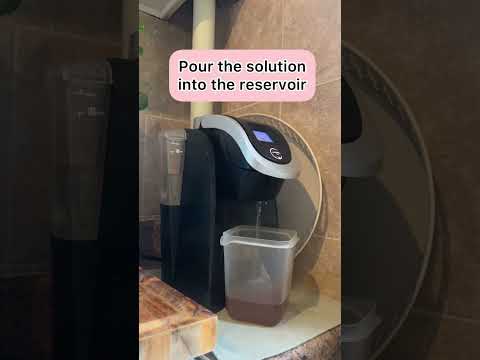How to Descale Your Coffee Machine with Vinegar. #keurig #coffeemachines #homemade