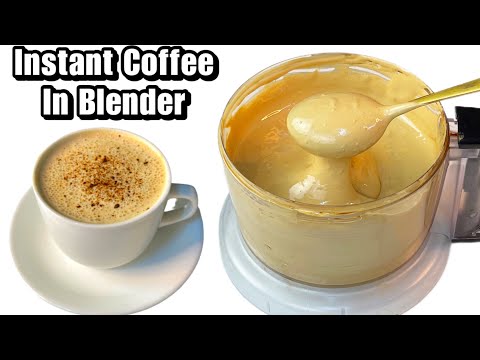 5 Minutes Coffee Recipe In Blender – Frothy Creamy Coffee Homemade By Cooking with sariya