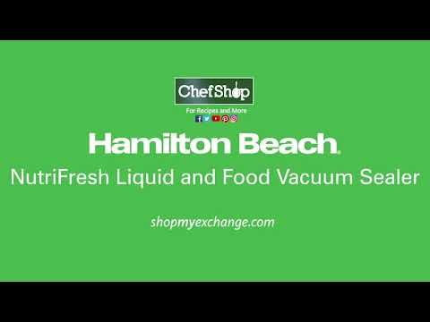 Hamilton Beach NutriFresh Vacuum Sealer