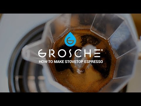 GROSCHE | How To Make Stovetop Espresso | ft. GROSCHE Milano