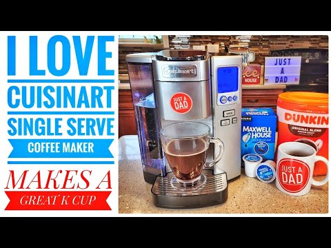REVIEW Cuisinart SS-10P1 Premium Single Serve Coffee Maker K-Cup Machine