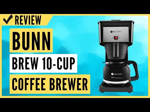 BUNN GRB Velocity Brew 10-Cup Home Coffee Brewer Review
