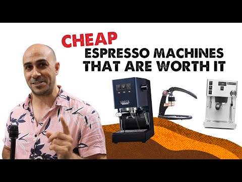 The ONLY Espresso machines under $1K that are worth it!