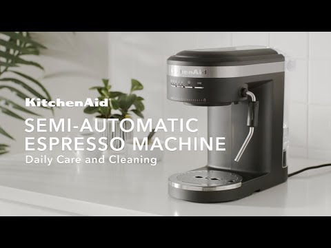 KitchenAid® Espresso Machine: Care & Cleaning