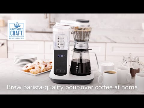 Hamilton Beach Convenient Craft Automatic or Manual Pour Over Coffee Maker, 46700