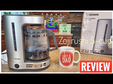 REVIEW Zojirushi EC-DAC50 Zutto 5-Cup Drip Coffee Maker HOW TO MAKE COFFEE