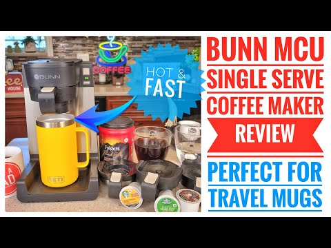 BUNN MCU My Cafe Single / K-Cup Coffee Maker K-Cup REVIEW