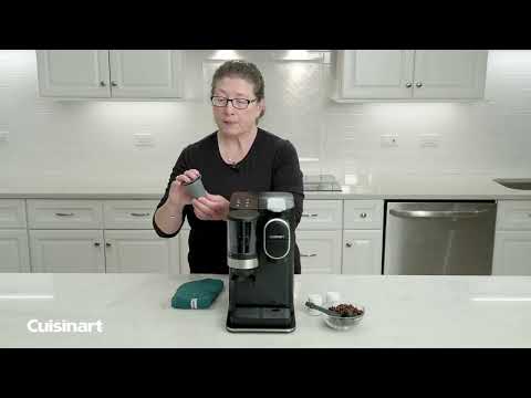Cuisinart® | Using HomeBarista Reusable filter cup on your Grind & Brew Single Coffeemaker