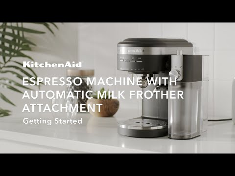 KitchenAid® Espresso Machine & Automatic Milk Frother: Getting Started