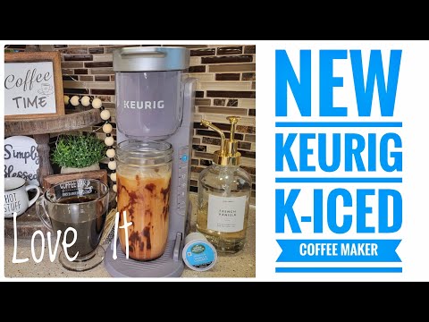 NEW Keurig K-Iced Coffee Maker K-Cup Review