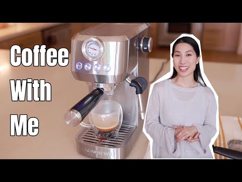 How I make coffee at home | Casabrews 3700Gense Espresso Machine Review | Chris Han