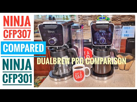 Ninja DualBrew Pro CFP301 vs CFP307 Coffee Maker Comparison   How Are They Different?