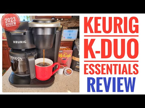 2023 Keurig K-Duo Essentials 12 Cup Coffee Maker and K-Cup Single Serve Machine REVIEW