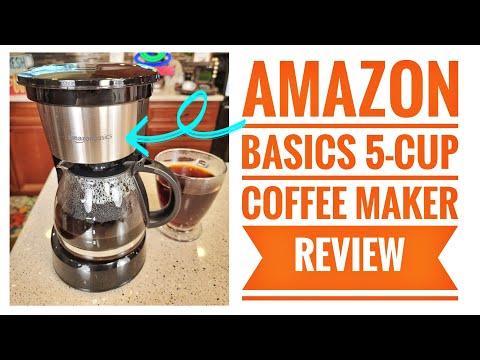 Amazon Basics 5-Cup Coffee Maker Review    How To Make Coffee