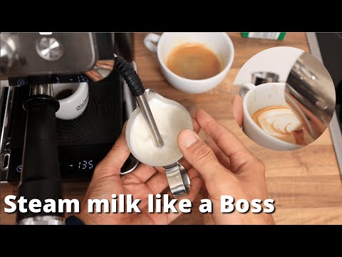 How to Steam Milk for Latte Art on the Delonghi La Specialista