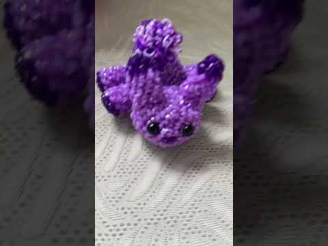 Bunn bunn 💜🐇#loomigurumi #shorts