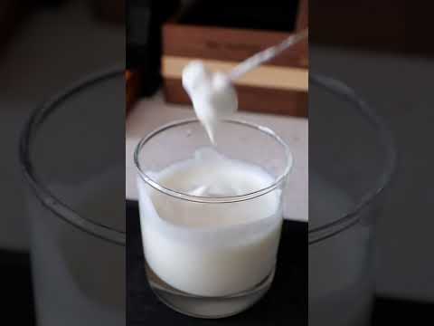 How to make vanilla cold foam #coffee