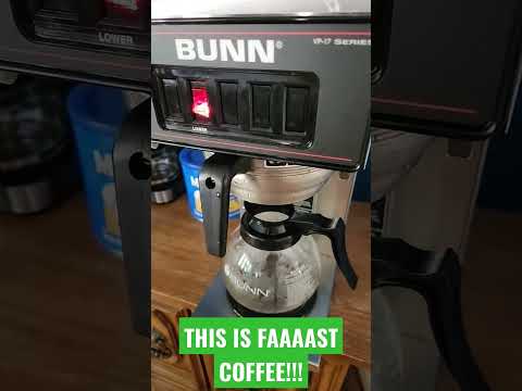 THE FASTEST COFFEE MAKERS…Bunn