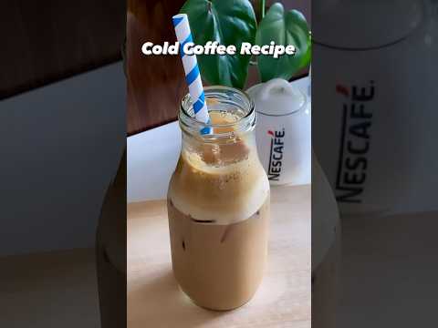 Cold Coffee Recipe | How to make Starbucks Frappe at Home. #shortvideo #shorts #short #coldcoffee .