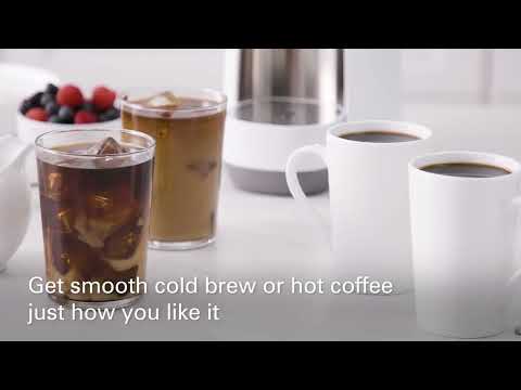 Coffee Maker | Hamilton Beach® | 16 Oz. Convenient Craft Rapid Cold Brew and Hot Coffee Maker 42500
