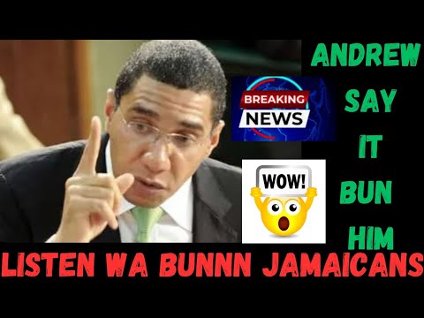 Andrew 👃 say it BUNN❤️‍🔥 him.. Listen 👂 what BUNN ❤️‍🔥❤️‍🔥 Jamaicans 🇯🇲😭😭#iamandrestephens #trending