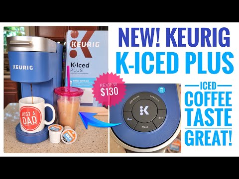 NEW! Keurig K-Iced Plus Single Serve K-Cup Iced Coffee Maker Review   I LOVE IT!!!