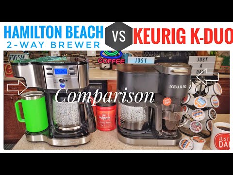 Keurig K-Duo vs Hamilton Beach 2-Way Coffee Maker Comparison