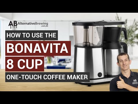 How to use the Bonavita 8 Cup One Touch Coffee Maker