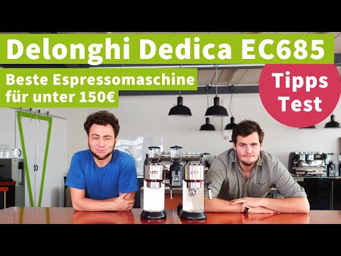 Delonghi Dedica EC685 – die populärste Start-Espressomaschine – Test