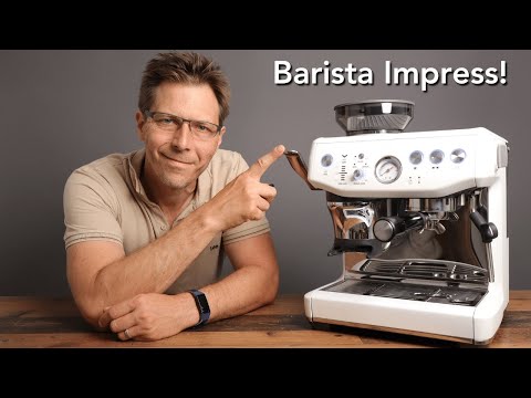 Breville Barista Express Impress: Amazon's Best Selling Integrated Tamper Espresso Machine