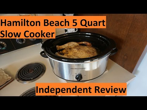 Hamilton Beach 5 Quart Slow Cooker Review