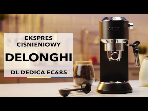 Ekspres ciśnieniowy DeLonghi DL Dedica EC685 – dane techniczne – RTV EURO AGD