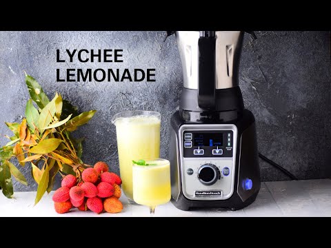 Your everyday thirst quencher is here! Make Lychee Lemonade with Hamilton Beach Juicer Mixer Grinder