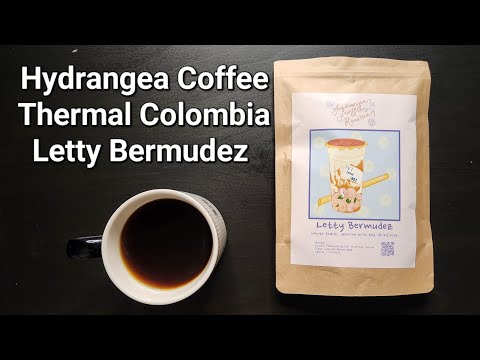 Hydrangea Coffee Review (Berkeley, CA)- Double Fermentation Thermal Shock Colombia Letty Bermudez