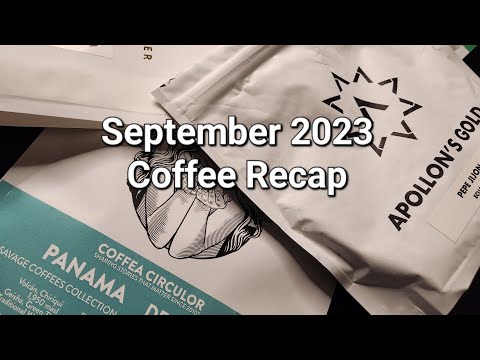 September 2023 Coffee Recap