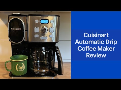 Cuisinart Automatic Drip Coffee Maker Review: A  2-in-1 Coffee Maker