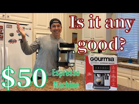 Gourmia Espresso Maker for $50?? Is it any good?