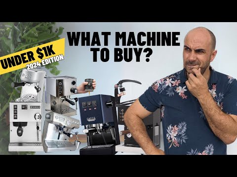 What coffee machine to buy under $1k in 2024. #coffee #coffeetime