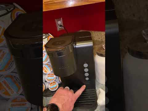 How to get the descale light to turn off on your Keurig.
