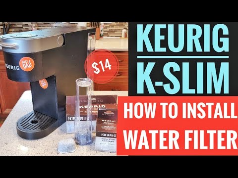 Keurig Water Filter Cartridge Installation K-Slim Coffee Maker