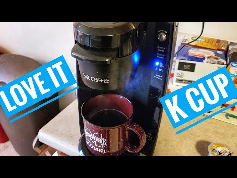 REVIEW Mr. Coffee  K-Cup Pod Single Serve Coffee maker Keurig Brew 1 Cup Espresso BVMC-KG5