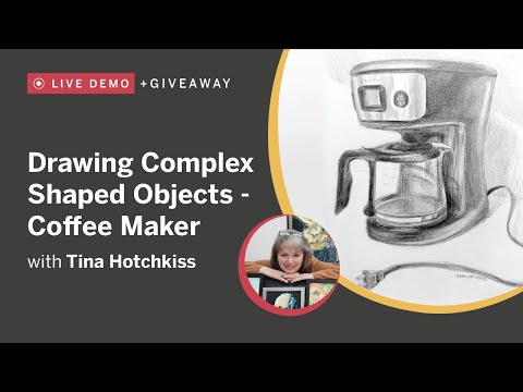 Drawing a Coffee Maker (Tina Hotchkiss)