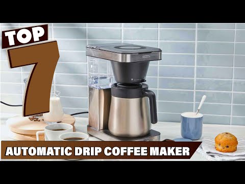 7 Elite Automatic Drip Coffee Makers for a Barista-Level Brew at Home!