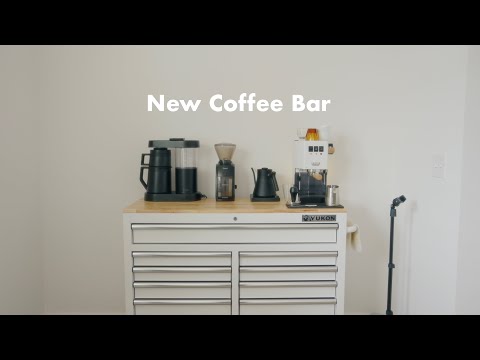 My New Coffee Bar for My Gaggia Classic Pro
