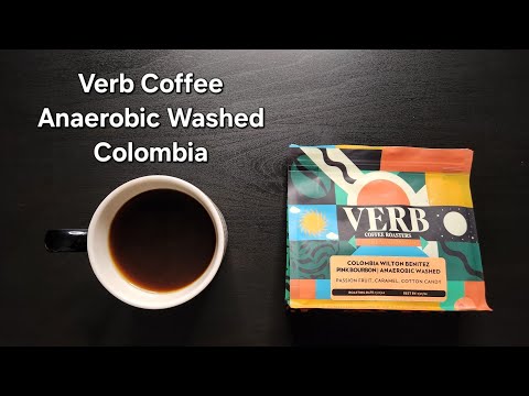 Verb Coffee Review (Boulder, Colorado)- Anaerobic Washed Colombia Wilton Benitez Pink Bourbon
