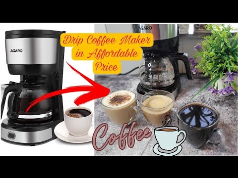 How to Make 2 Min Filter Coffee at home under Budget|AGARO Royal CoffeeMaker☕️Review #kitchengadgets