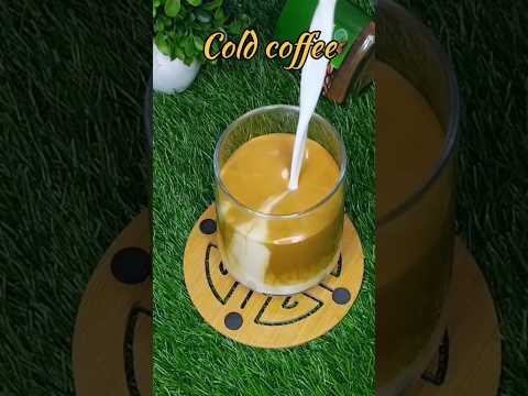 Cold Coffee Recipe in 2 min #coldcoffeelover #coldcoffee #coffee #recipe